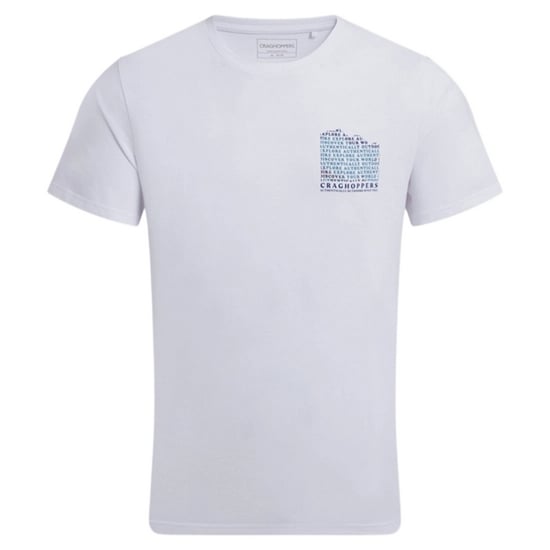 Craghoppers - "Lucent II" T-Shirt für Herren, Rückseitiger Aufdruck, kurzärmlig (Weiß) - Image 1