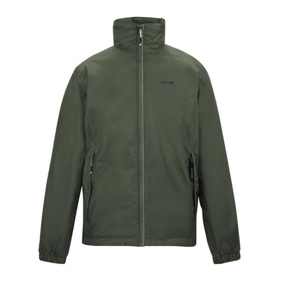 Regatta Herren Regenjacke Lyle IV, leicht, wasserfest (Dunkel-Khaki) - Image 1