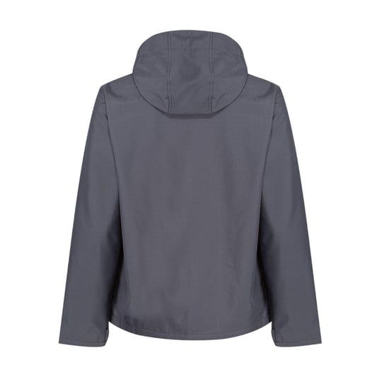 Regatta Professional - "Venturer" Kapuzenjacke für Herren, 3 Lagen, Softshell (Mittelgrau/Schwarz) - Image 2