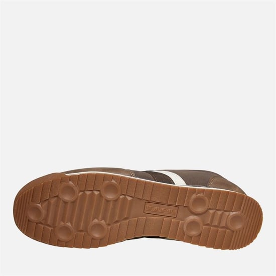 Lambretta Diego Herren Choc/Cream Sneakers - Image 5