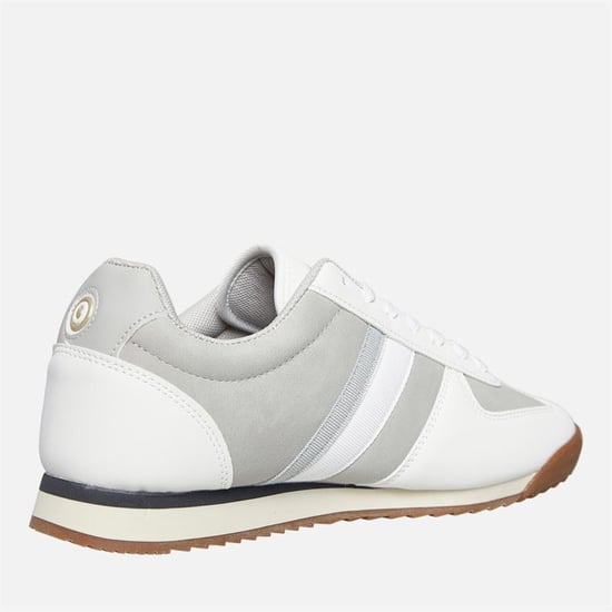 Lambretta Diego Herren Sneakers Weiß/Grau - Image 2
