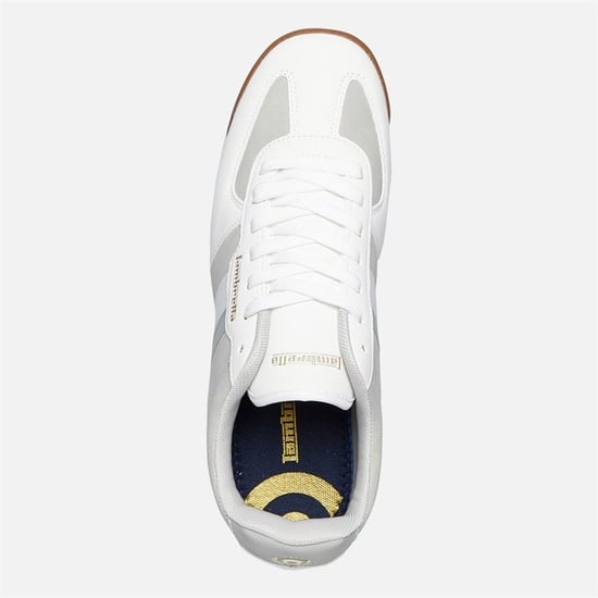 Lambretta Diego Herren Sneakers Weiß/Grau - Image 3