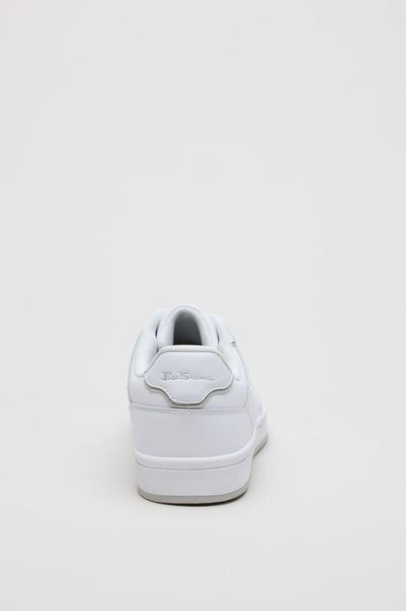 Ben Sherman Club Leder Herren Weiße Sneakers - Image 5