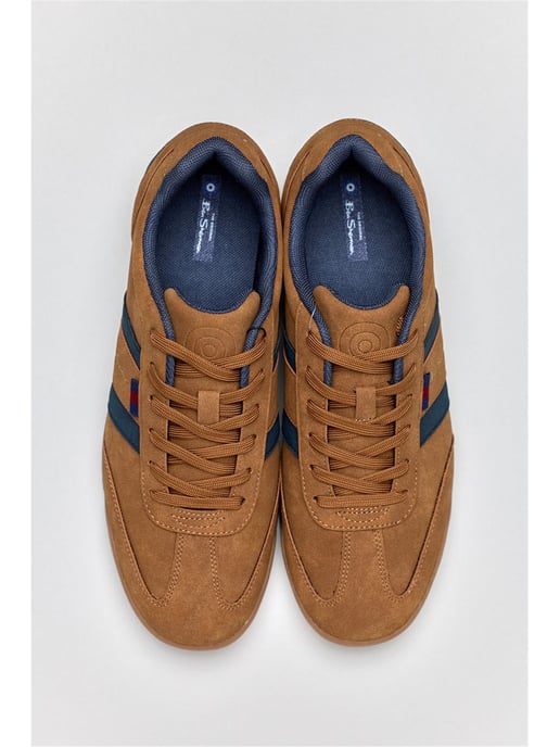 Ben Sherman Keeler Herren Sneakers in Beige - Image 4
