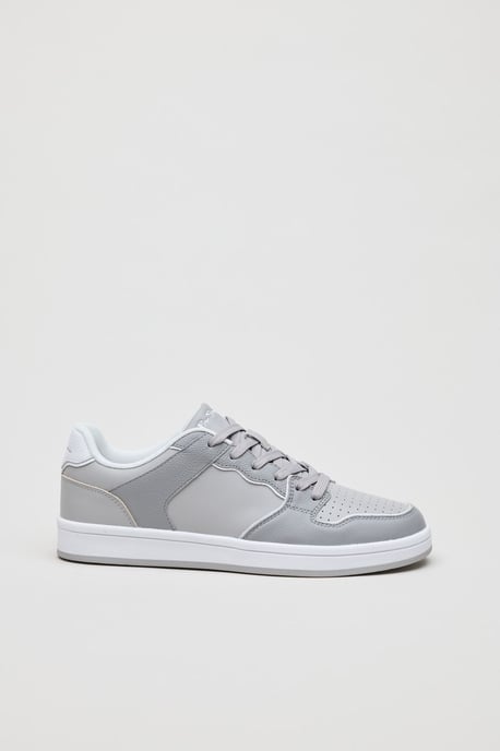 Ben Sherman Club Leder Herren Graue Sneaker - Image 2