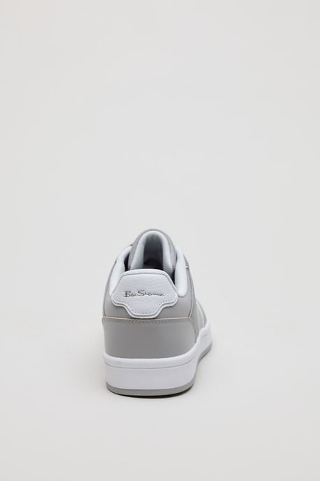 Ben Sherman Club Leder Herren Graue Sneaker - Image 5