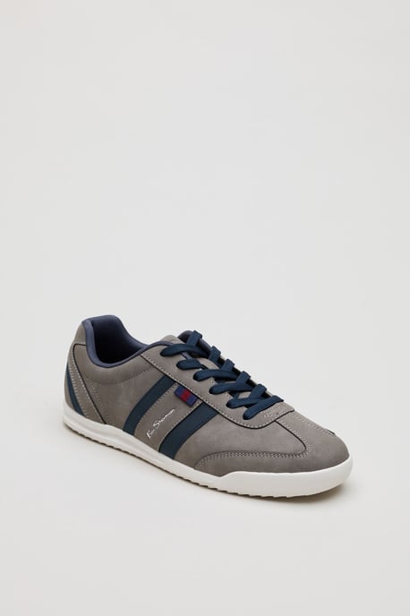 Ben Sherman Keeler Herren Trainer Grau/Navy - Image 1