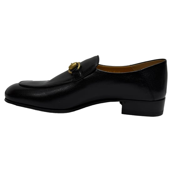 Gucci Horsebit Slipper aus schwarzem Leder - Image 4