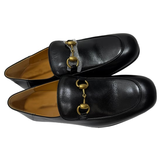 Gucci Horsebit Slipper aus schwarzem Leder - Image 5