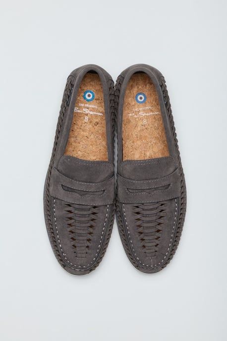 Ben Sherman Miami Herren Graue Mokassins - Image 3