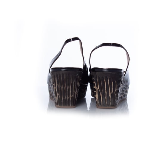 Miu Miu Slingback-Sandalen aus Lackleder - Image 2