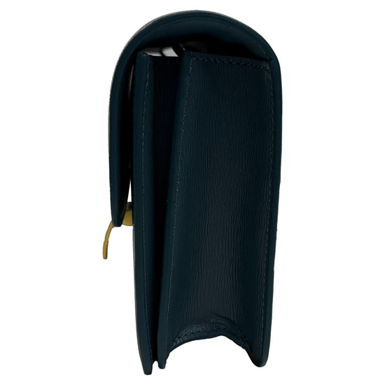 Celine Smooth Teen Box Bag aus grünem Leder - Image 2
