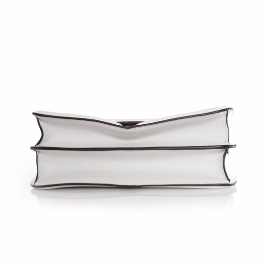 Alexander McQueen, Heroine Black and White Satchel Bag. - Image 6