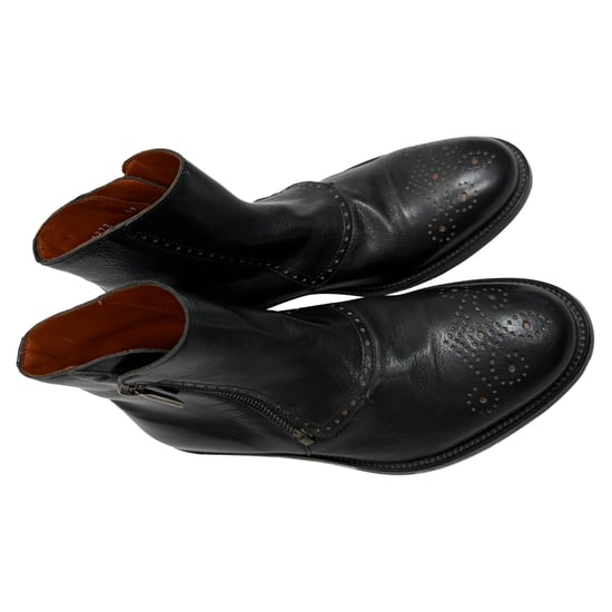 Etro Stiefeletten aus schwarzem Leder - Image 5
