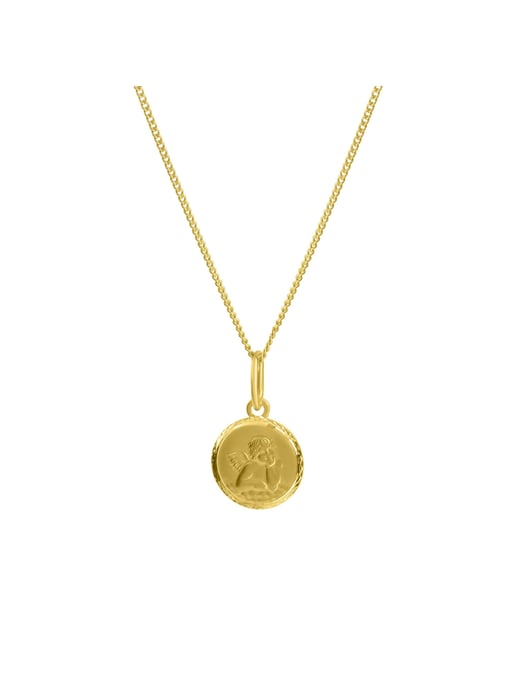 Zeeme for Kids Halskette Gold 333 Engel-Motiv 36/38cm lang - Image 2