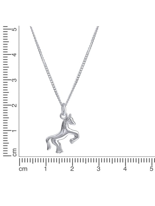 Zeeme for Kids Halskette Silber 925 Motiv Pferd 36/38cm - Image 3