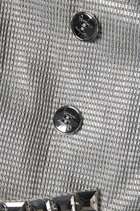 Burberry, silbermetallic Trenchcoat - Image 6