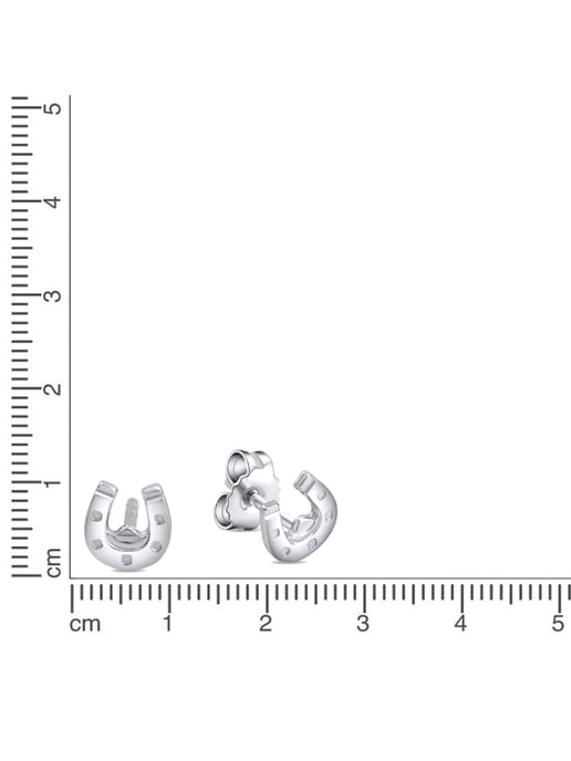 Zeeme for Kids Ohrringe Silber 925 Hufeisen - Image 3