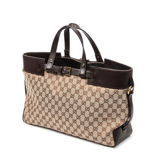 Horizontal Belt Tote Handtasche - Image 2
