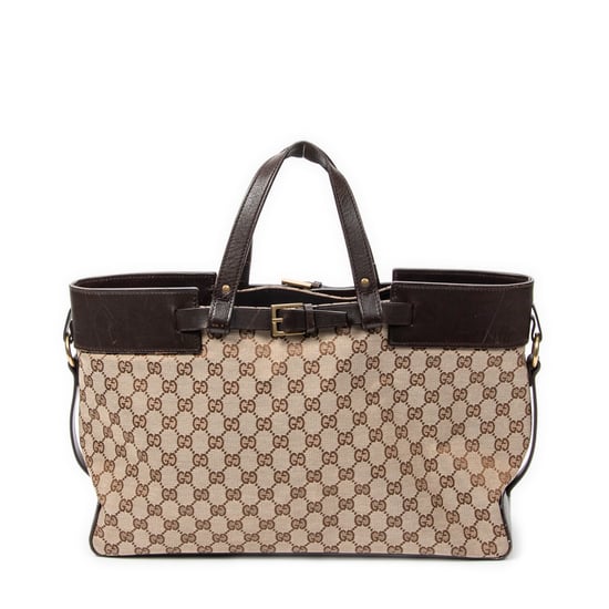Horizontal Belt Tote Handtasche - Image 5