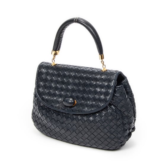 Vintage Top Handle Tote  Handtasche - Image 2
