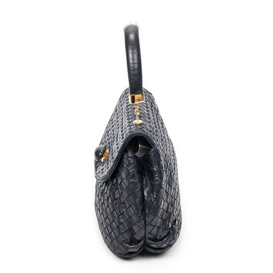 Vintage Top Handle Tote  Handtasche - Image 3