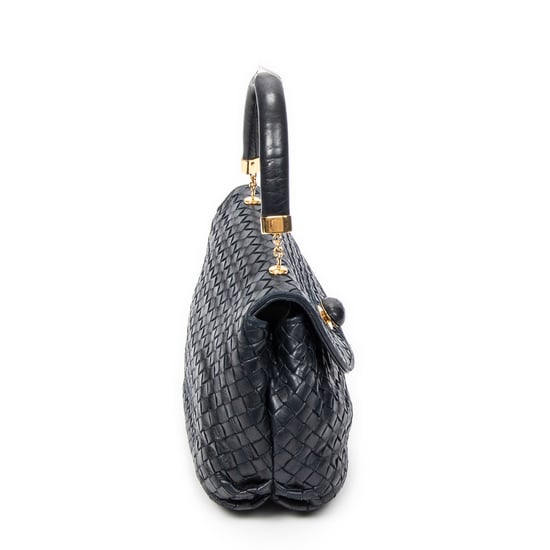 Vintage Top Handle Tote  Handtasche - Image 4