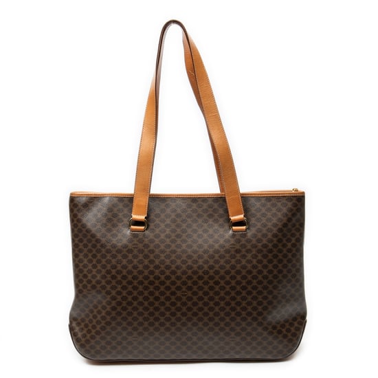 Large Zip Shopping Tote Schultertasche - Image 5
