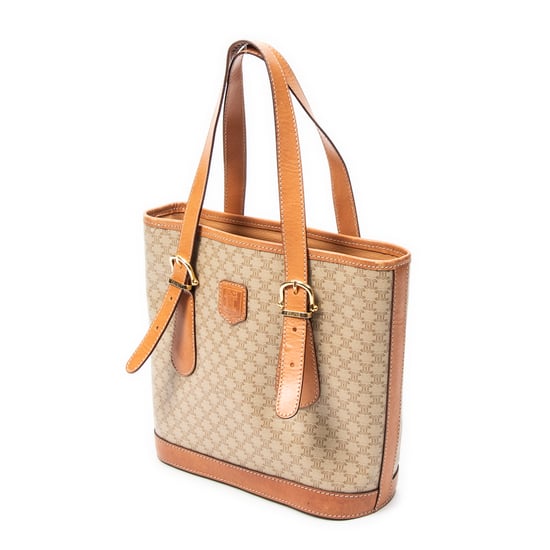Vintage Small Shopping Tote Schultertasche - Image 2