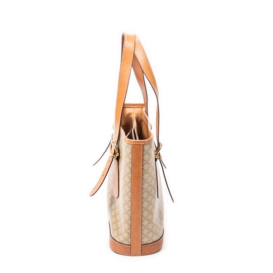 Vintage Small Shopping Tote Schultertasche - Image 3