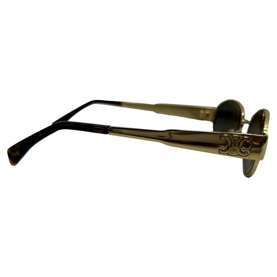 Celine Triumphe Sonnenbrille in Goldmetall - Image 5