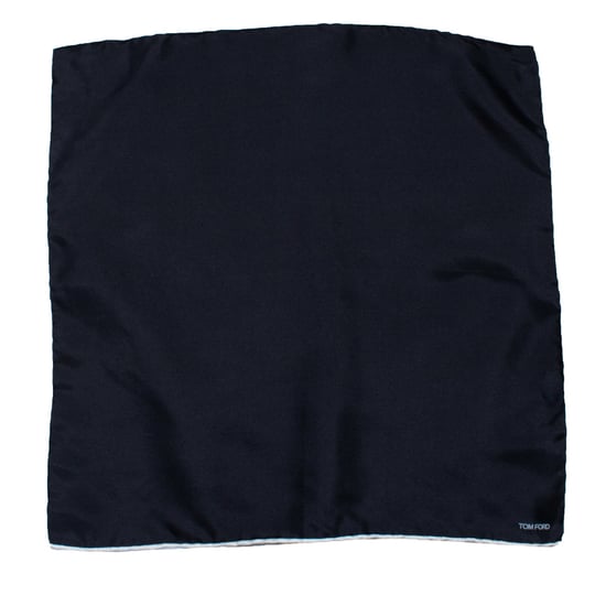 Tom Ford, schwarzes Einstecktuch - Image 1