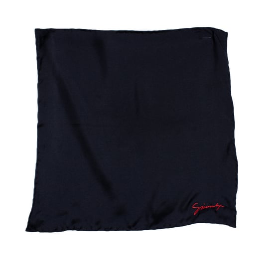 Schwarzes Einstecktuch von Givenchy mit Stickerei - Image 1
