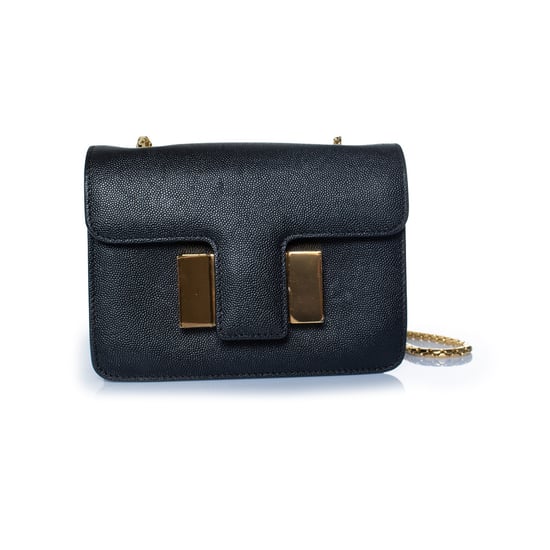 Tom Ford, Sienna-Tasche aus schwarzem genarbtem Leder - Image 2