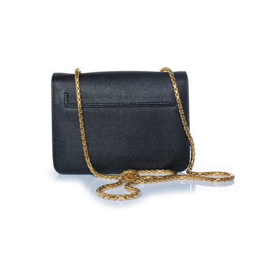 Tom Ford, Sienna-Tasche aus schwarzem genarbtem Leder - Image 3