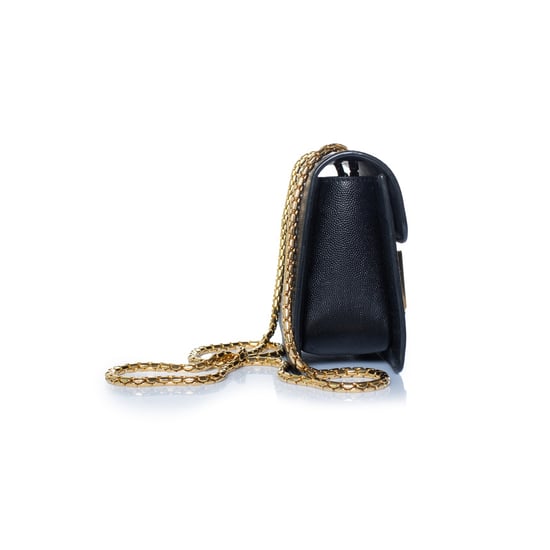 Tom Ford, Sienna-Tasche aus schwarzem genarbtem Leder - Image 4