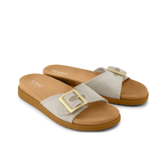 Toms Marin Slide Damen Slipper Natur - Image 5