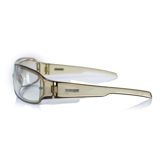 Gucci, olivgrüne Vintage-Schildbrille - Image 3