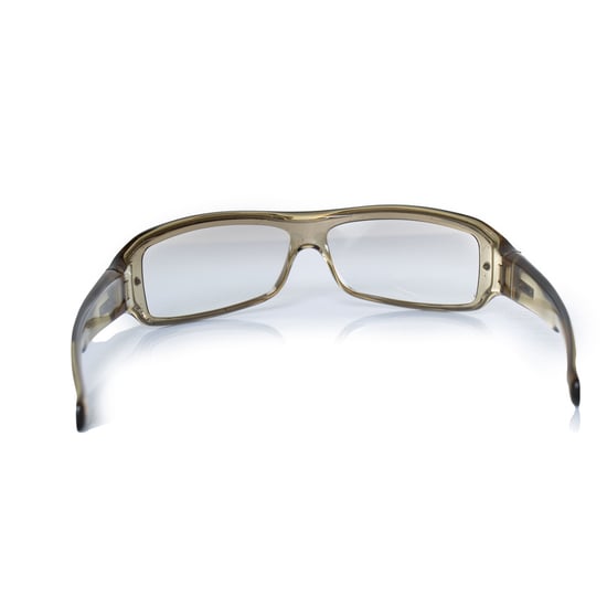 Gucci, olivgrüne Vintage-Schildbrille - Image 4