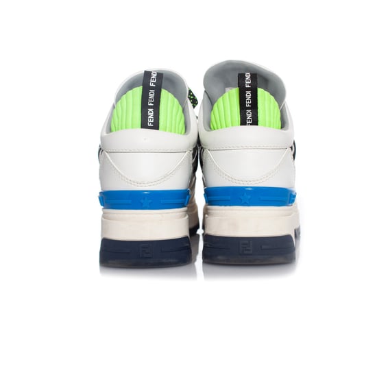Fendi, weiße T-REX-Sneaker aus Leder - Image 6