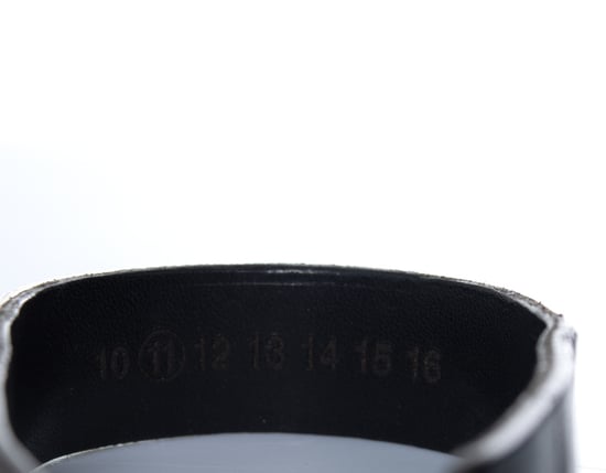 Maison Margiela, Armband aus Leder und Metall - Image 5