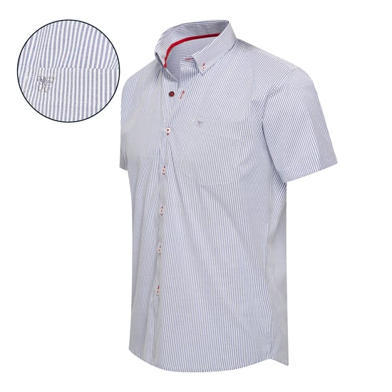 Cappuccino Italia Overhemden Bronte Stretch Blau - Image 2
