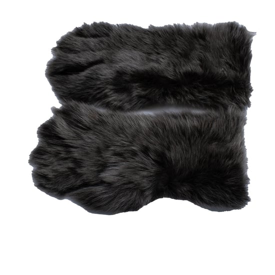 Bottega Veneta, graue Lammfellhandschuhe - Image 1