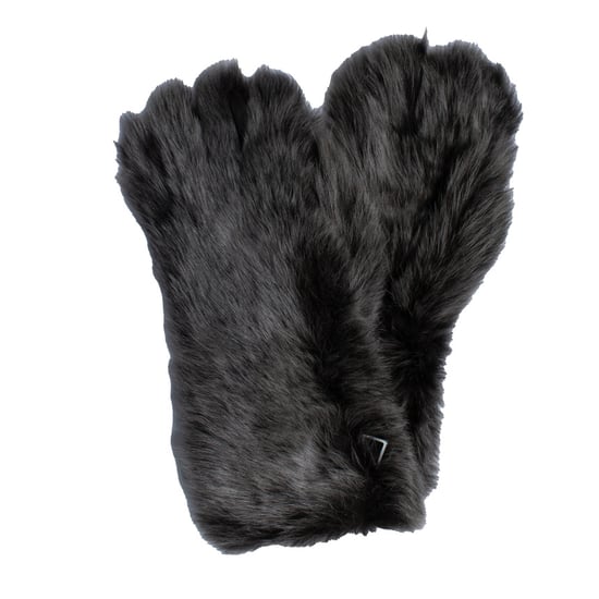 Bottega Veneta, graue Lammfellhandschuhe - Image 2