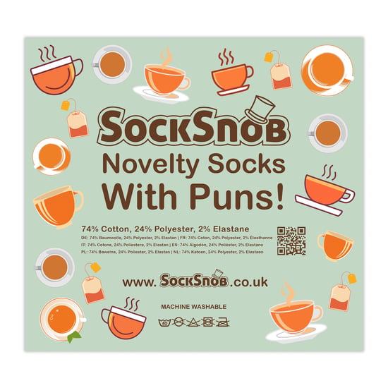 3 Paar Herren Spaß-Socken aus Baumwolle | Lustige Lebensmittel- und Getränkeslogans | Geschenkidee - Image 2