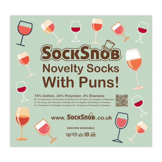 3 Paar Herren Baumwollsocken mit witzigen Sprüchen | Lustige Lebensmittel- und Getränkesprüche | Geschenkidee - Image 2