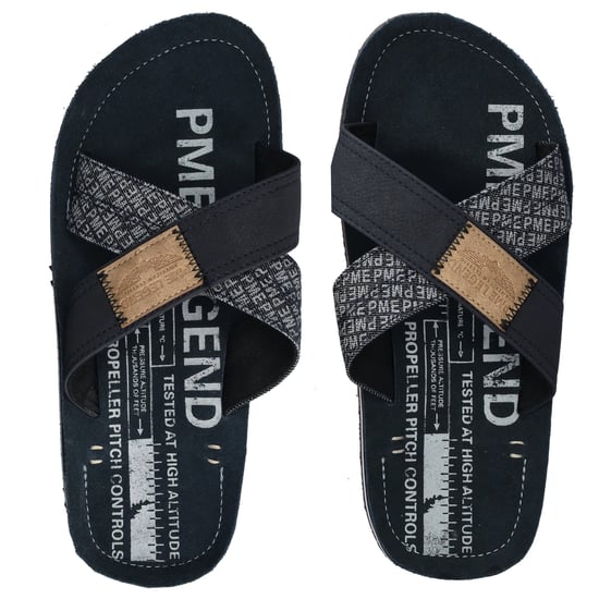 PME Legend Hausschuhe Haig Blau - Image 3