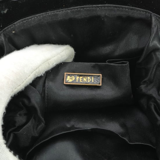 Fendi Vintage Lederhandtasche Abendtasche - Image 5