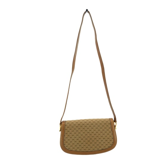Gucci Vintage-Schultertasche aus Stoff mit Pferdegebiss - Image 3
