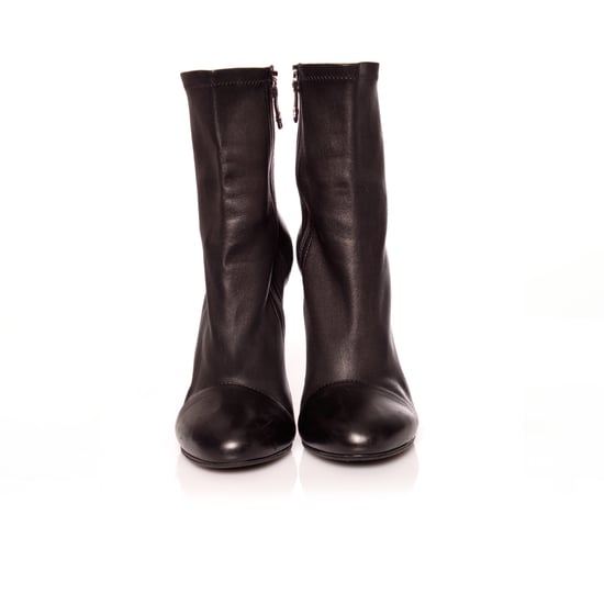 Dsquared2, schwarze Stiefeletten aus weichem Stretchleder. - Image 3